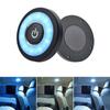 Car Roof LED Reading Light Wireless Portable Auto Interior Lamp USB Charging Touch Type Magnet Ceiling Car Night Light Universal