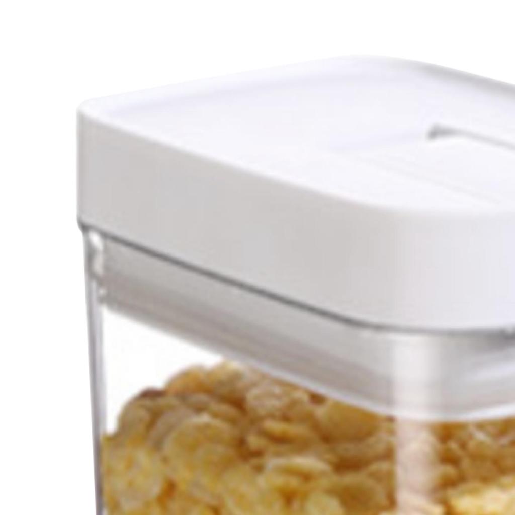 Cereal Storage Container Transparent Food Storage Sealed 800ml Cereal Storage Dispenser for Kitchen