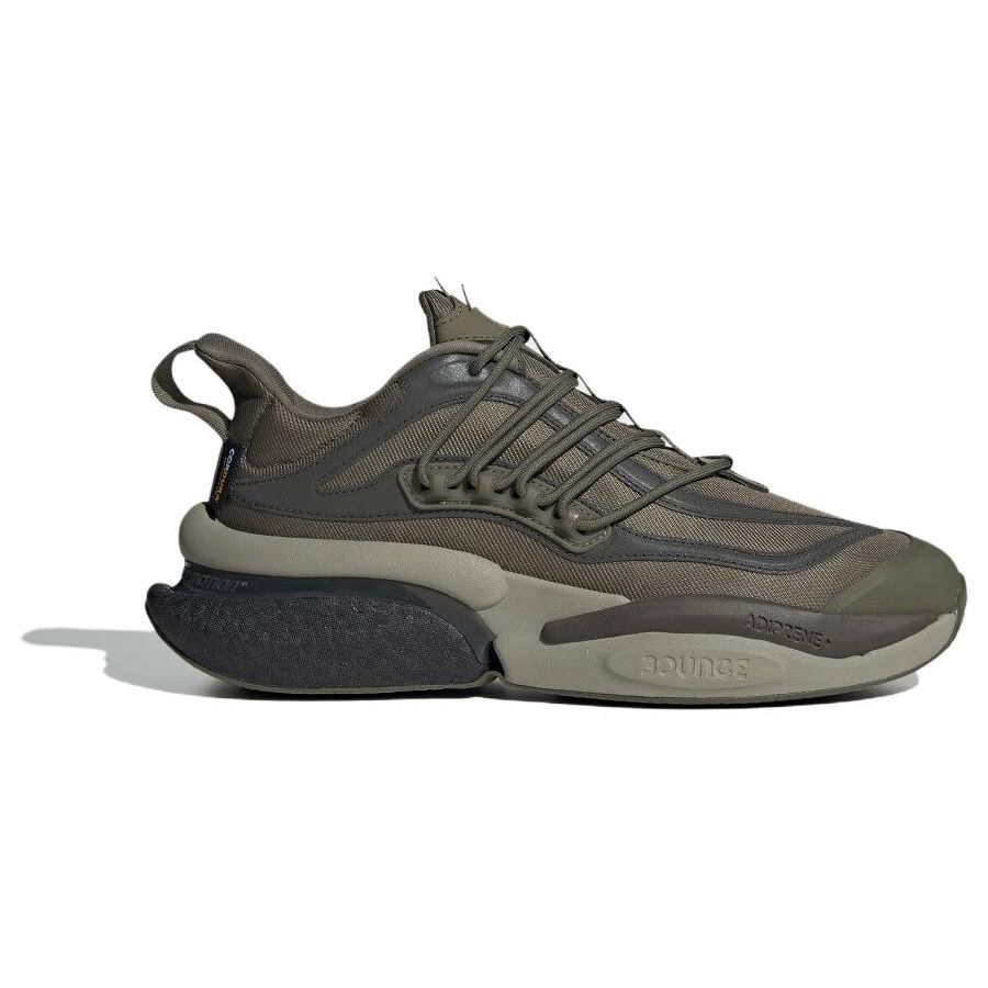 adidas AlphaBoost V1 Olive Strata Мужские кроссовки Green Shadow-Oliver Silver-Pebble IG3129