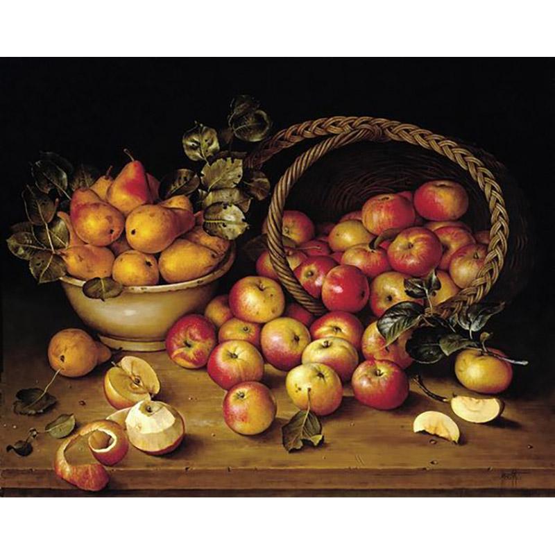 Фрукты DIY 5D алмазная живопись полная круглая дрель мультфильм Алмазная вышивка крестиком мозаика наборы настенное искусство домашний декор