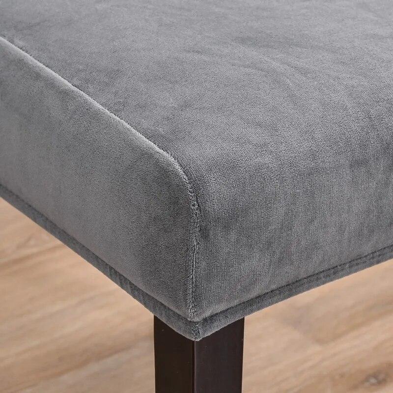 Чехол на обеденный стул, мягкий теплый бархатный чехол из спандекса для кухонного сиденья, сплошной цвет, короткие плюшевые чехлы на стулья, защита для дома