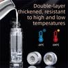 Borosilicate Glass Tea Water Cup One Click Opening Infuser Tumbler  Outdoor Activities