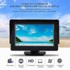 Антибликовый 4,3-дюймовый ЖК-монитор для парковки, 2 видеовхода, японское руководство, монитор на приборную панель, входы, с поддержкой задней связи, монитор, совместимый с 12 В/24 В,