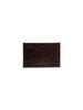 Mascolanza Италия тонкий кошелек для визиток из растительной кожи (коричневый)