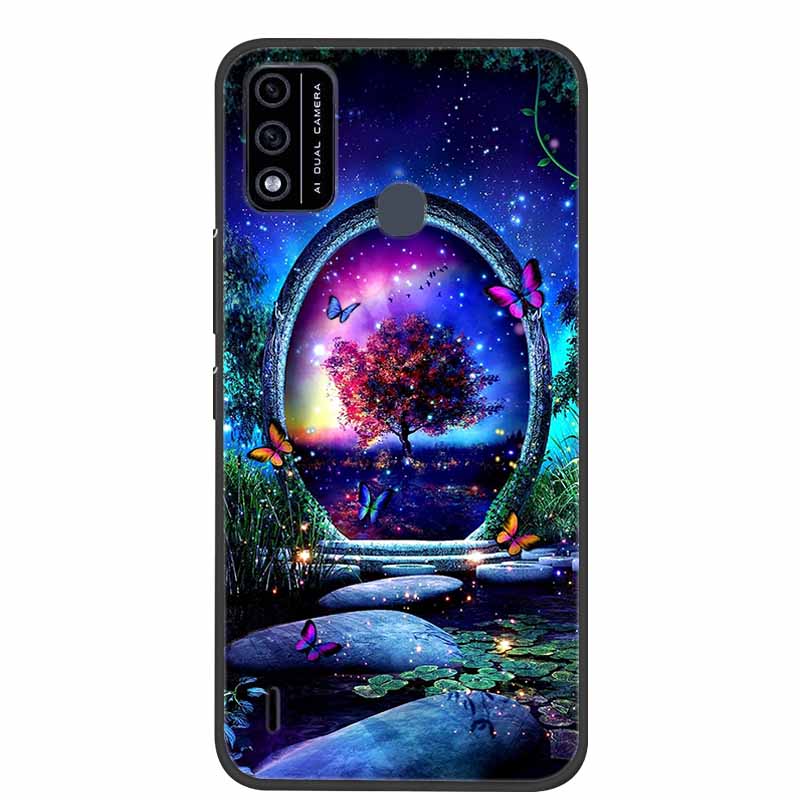 Чехол для Itel A48 Мягкий силикон Крутой мультяшный чехол Для ItelA48 Задняя крышка для ITEL A 48 Чехлы Модный ТПУ Чехол для телефона Новый Чехол