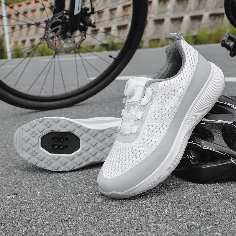 Mountain Cycling Shoes Footwear Mtb Bicycle Indoor Cycling Sneaker Speed Lock Flat Pedal Cleat Shoes Bicycle Trekking Shoes Man