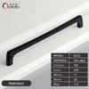 Oukali 96mm Zinc Alloy Push Pull Handles New Release Cabinet Drawer Kitchen Hardware Wardrobe Bedroom Bathroom Living Room