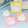 3 шт. практичных наклеек-липучек в форме кролика случайного цвета для заметок