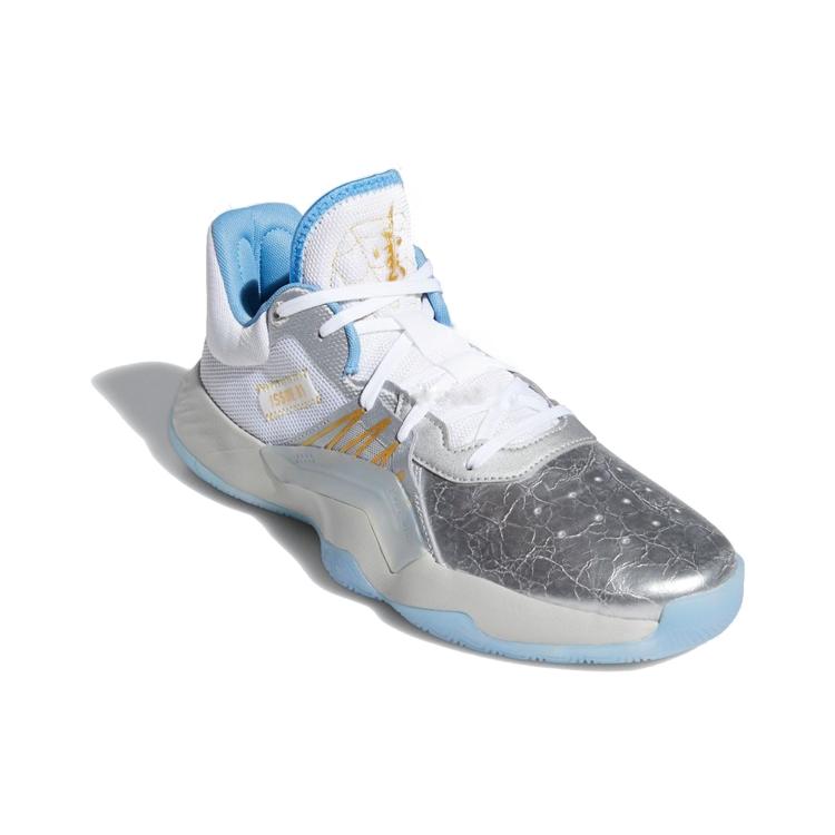 Adidas D.O.N. Issue #1 GCA 'Five Generals' (Unisex) Footwear White / Silver Metallic Basketball Shoes FW3657