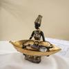 Top Quality Exotic Black Woman Storage Figurines Africa Figure Home Desktop Decor Keys Candy Container Interior Craft Objects