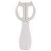 Kai Nyammy Cat Kitchen Scissors, Warm Gray, with Magnetic Storage Case, Made in Japan, DH2739