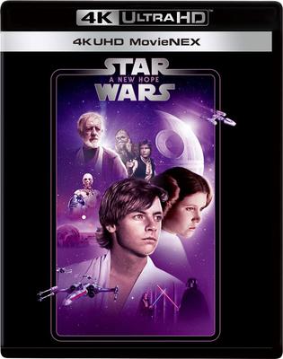 Звёздные войны Эпизод Новая надежда 4K UHD MovieNEX ULTRA HD Цифровая копия MovieNEX IV [4K + Blu-ray + + Мир] [Blu-ray]