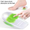 1 Pair Heel Pads Super Soft Wear Resistant Shock Absorption Comfortable Shoe Wedge Inserts Gel Heel Cups