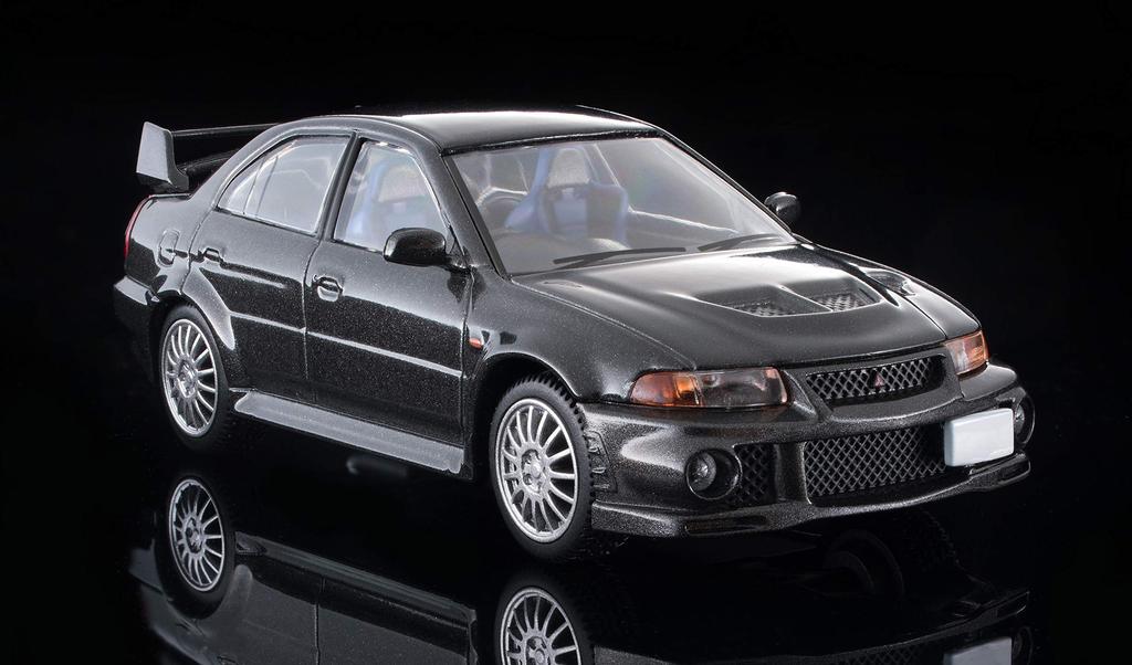 Tomica Limited Vintage Neo Масштаб Mitsubishi Lancer GSR Evolution VI Черный 1/64 LV-N190b (Готовая модель)