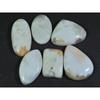 06Pcs Natural Scolecite Mix Cabochon Loose Gemstone Lot 195Cts. A-762