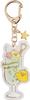 Rilakkuma Acrylic Keychain Cream Soda AY36501 San-X