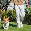Dog Water Bottle for Pet Dog Cats Feeder Bowls Outdoor Hiking Portable Puppy Drinking Container Golden Pug