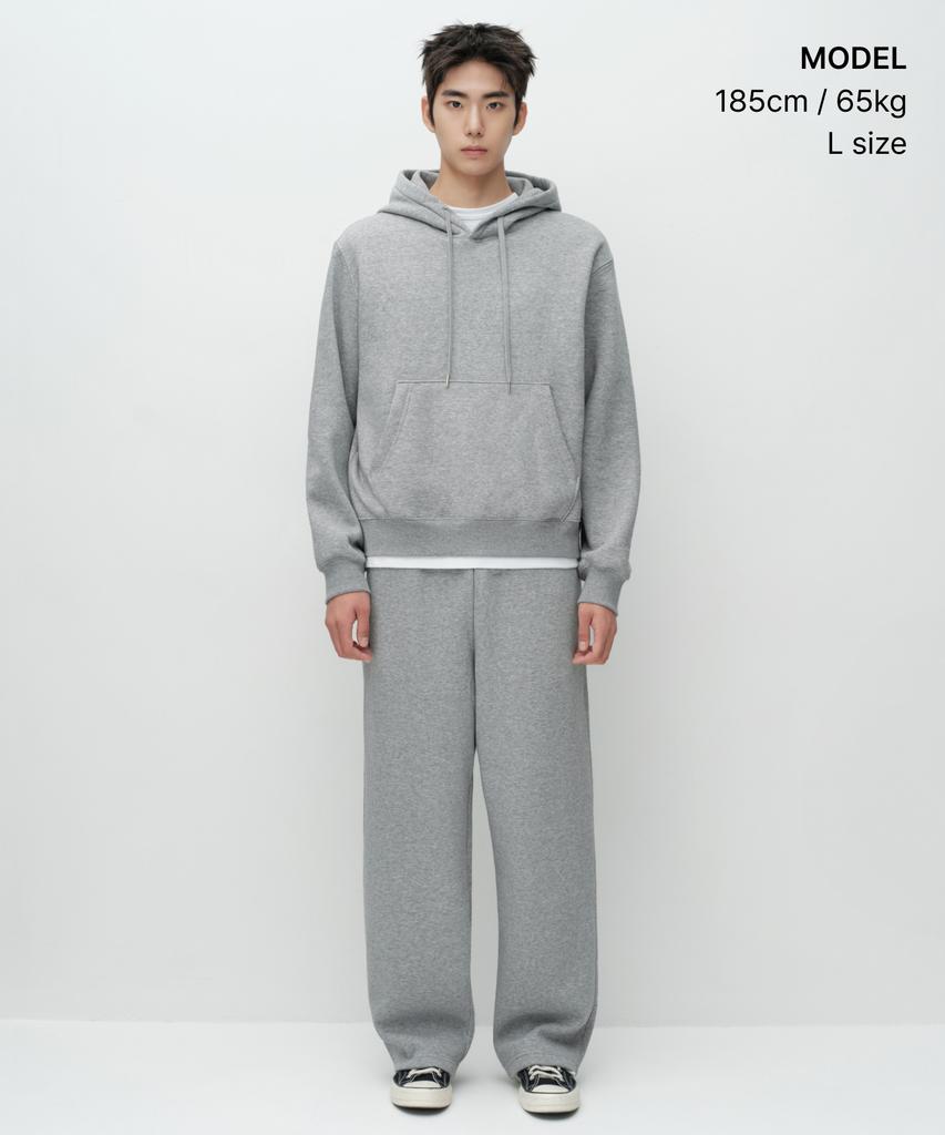 MUSINSA STANDARD Brushed Lounge Sweatpants [Medium Grey]