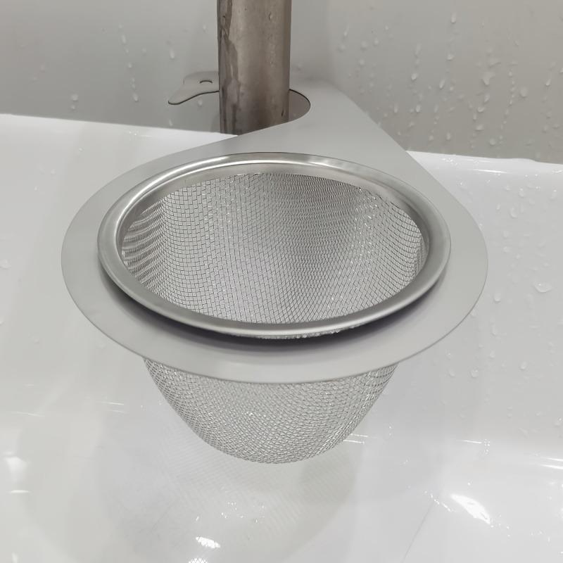 Kitchen Sink Dedicated Swan Drain Basket, Stainless Steel Hanging Drain Rack, Dry Wet Separation Hook, Garbage Filter Basket