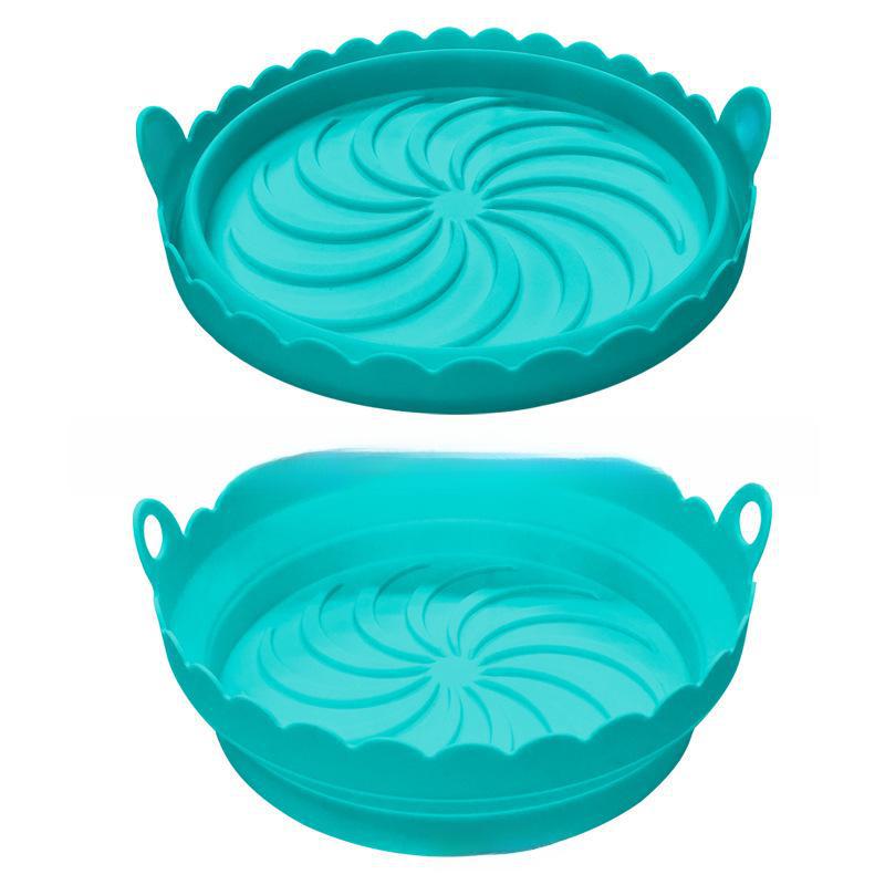 Складная силиконовая кастрюля для фритюрницы и противень для выпечки