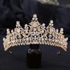 New Style Elegant Bridal Big Crown 3A Zircon Alloy Popular Wedding Headdress Wedding Rhinestone Hair Accessories