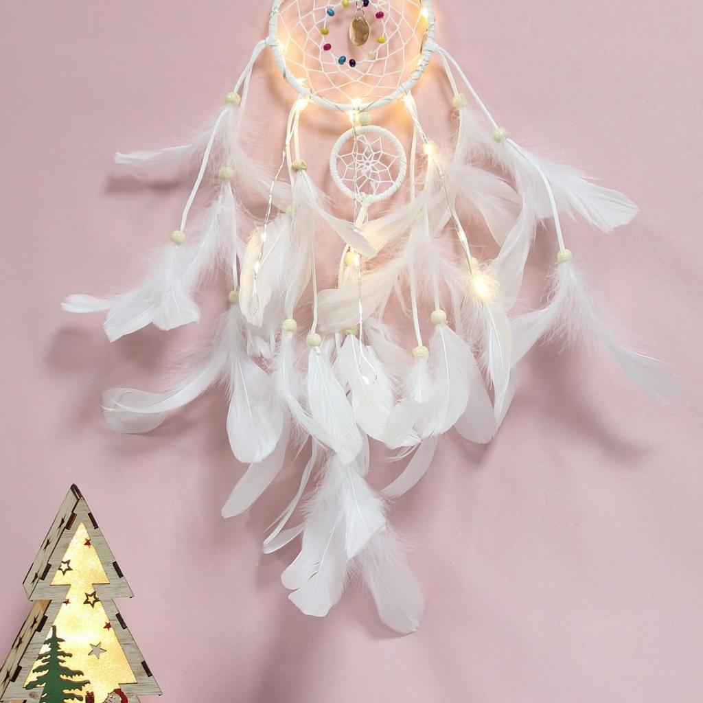 Три жизни три мира Ловец снов Перо Настенный подвесной кулон - Идеальный подарок для детей и студентов