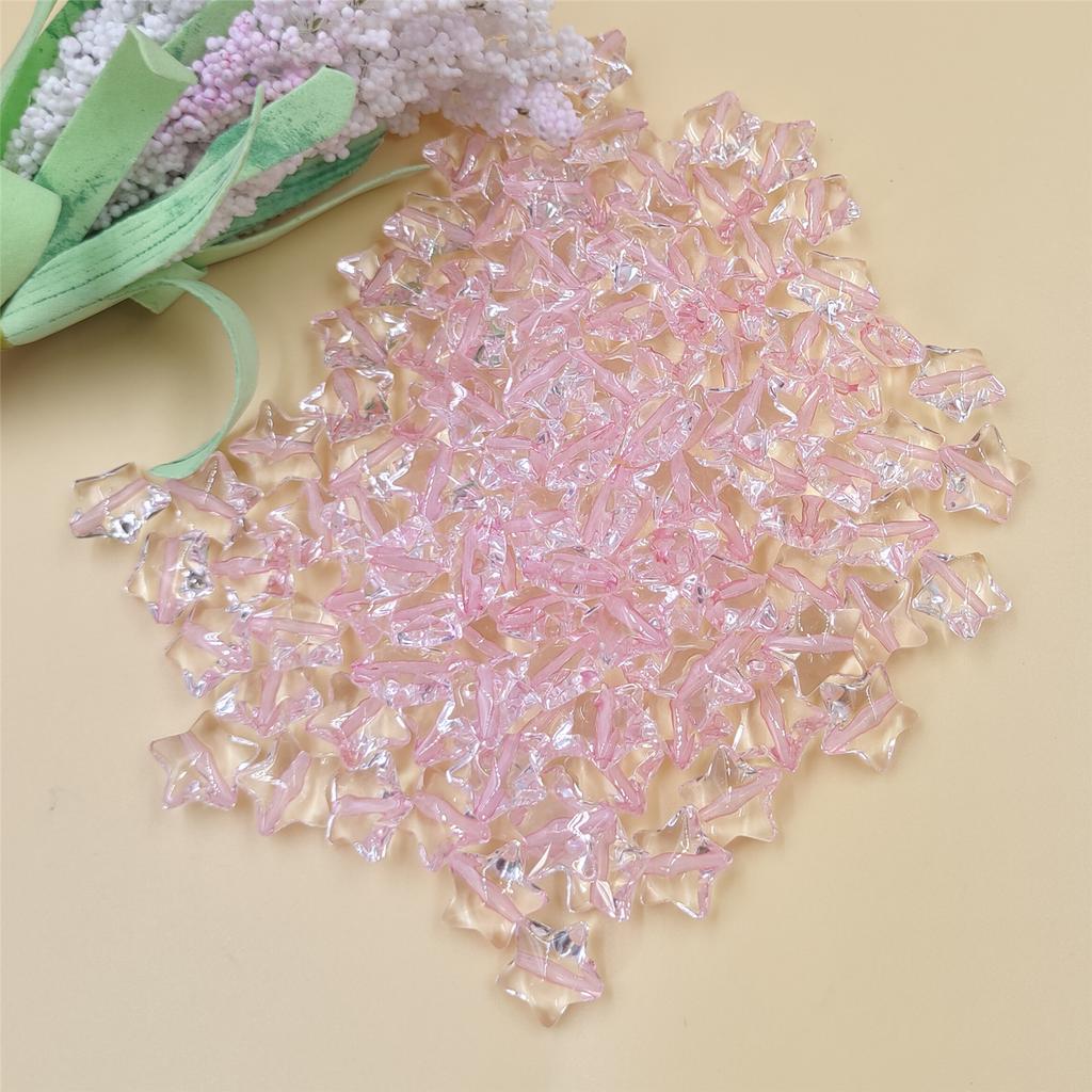 120 шт. бусины для изготовления бисера, ожерелья, браслета, изготовления ювелирных изделий, свободные бусины ручной работы, 13 мм, звезда, сделай сам, фурнитура, акрил