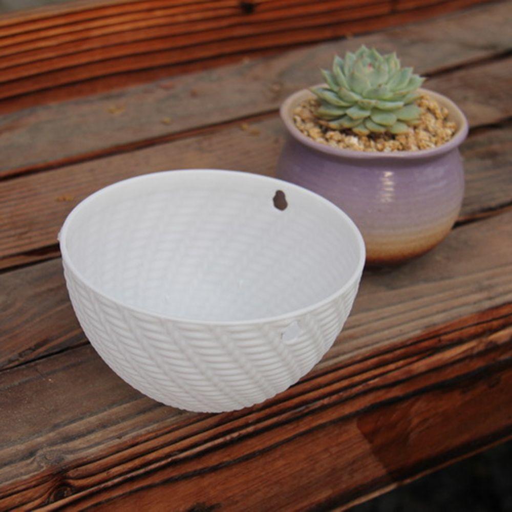 Plant Garden Decoration Bracketplant Rattan Pattern Chains Flowerpot Flower Pots Hanging Basket