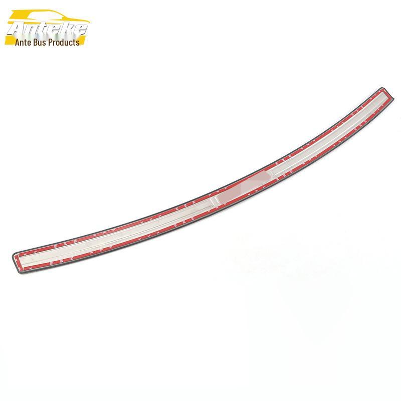 Декоративная накладка на задний бампер Qashqai из нержавеющей стали для защиты багажника