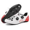 Carbon Fiber Sole Road Cycling Shoes Men Women - Breathable Anti-Slip Shock Absorption Bike Lock