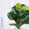 Decoration Courtyard Ornament Faux Leaves Lifelike Greenery Fake Plants Artificial Ficus Branch