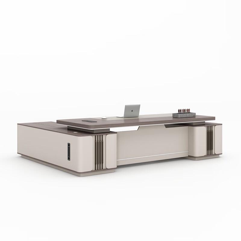 XAZHO Modern Executive Office Desk and Chair Set
