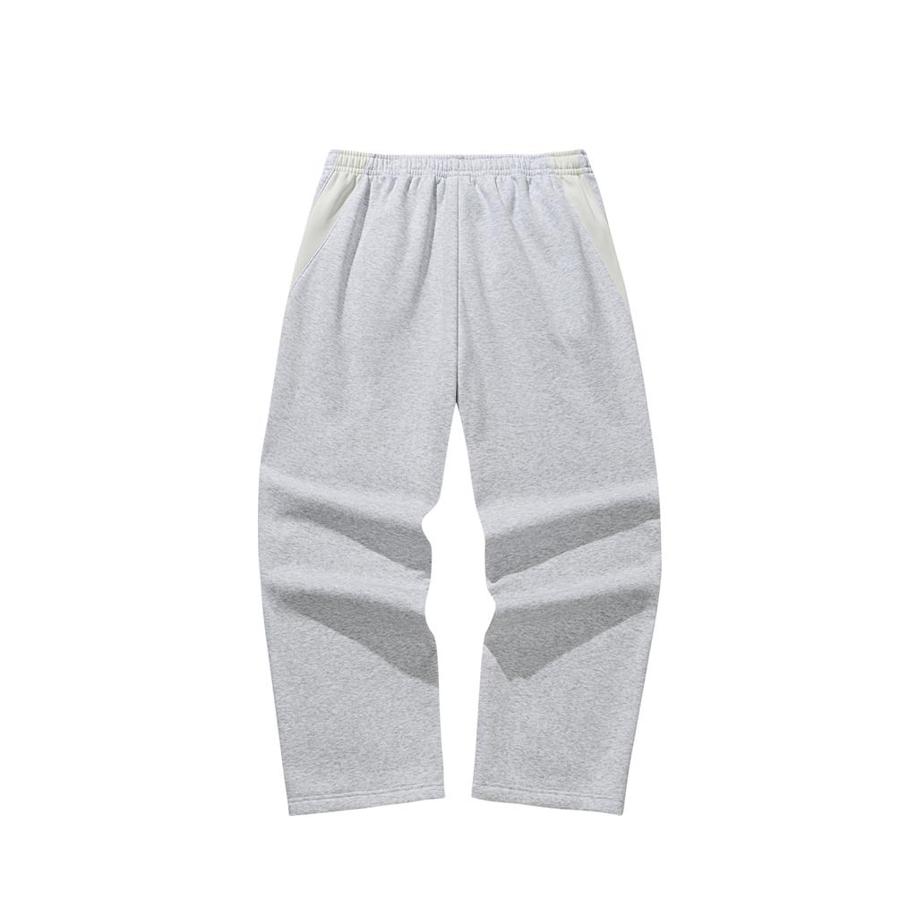 Anta Серия Lifestyle Длинные брюки 2026 Весна Мужские вязаные спортивные брюки Мужские брюки Серый Серый-Узор 952618301-1