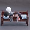 Dashboard Figure Cute Creative Cartoon Couples Car Decoration Balloon Ornament Action Figure