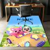 Custom Name Pinkfong Wonderstar Printed Carpet,Rug for Office Chair Living Room Bedroom Kitchen Room Decor Gifts.