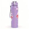 1PC Two Pink Flamingo Bird Print 750ml Color Plastic Sports Water Bottle Leakproof Flip Straw Lid Suitable for Sports Office Home Use