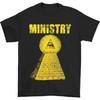 Хлопковая футболка унисекс Ministry Band, черная, размеры S-5XL. Подарок для фанатов. OM288 Футболка унисекс
