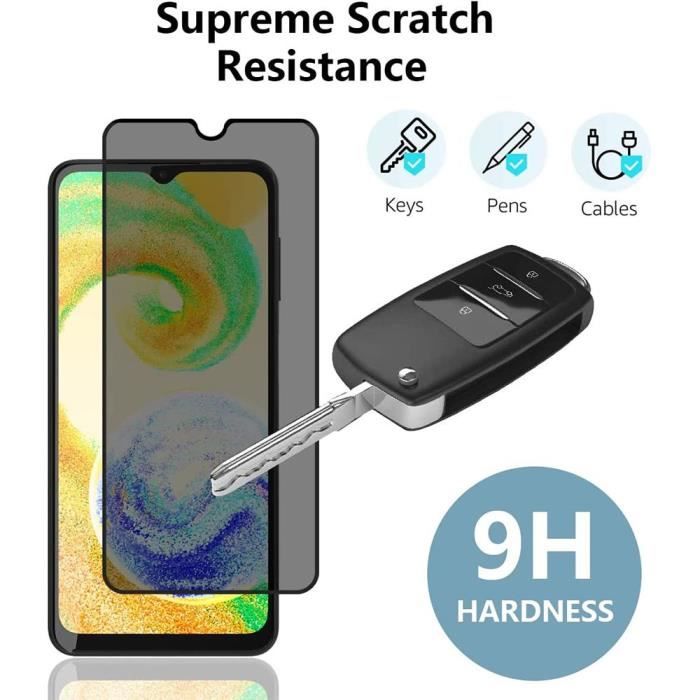 3 Verre Trempé Anti-espion pour Samsung Galaxy A15 5G-4G Vitre Protection