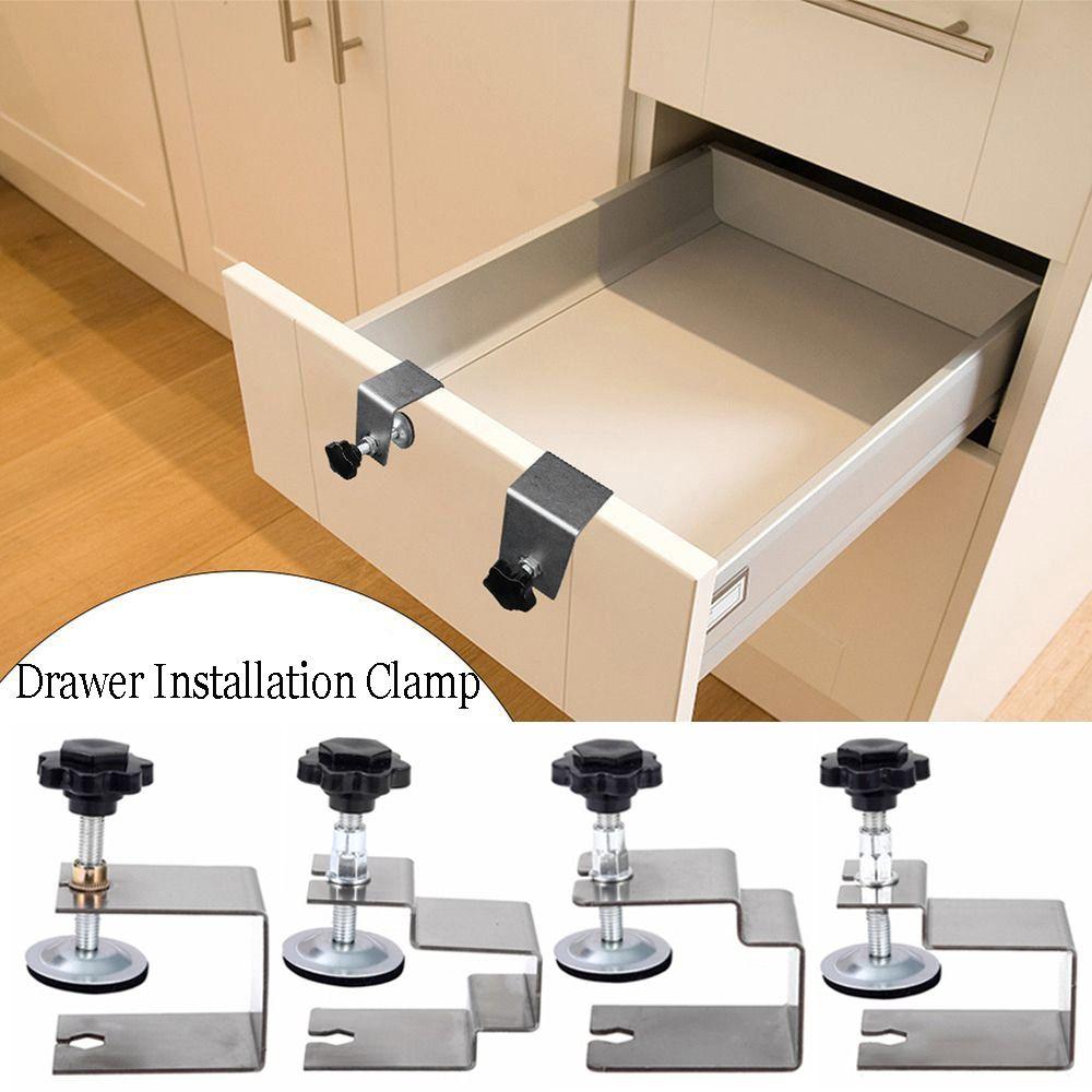 Стабильный нержавеющий стальной столярный кондуктор для крепежа, зажим для установки ящика, передняя панель ящика