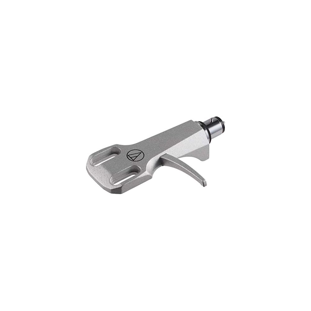 Audio-Technica AT-HS6 SV Headshell with Aluminum Die-Cast Body, Silver
