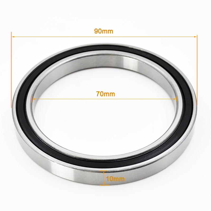 2pcs 6806 6807 6808 6809 6810 6811 6812 6813 6814 6815 6816 2RS DDU RS Bearing 6808RS Deep Groove Ball Bearings