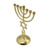 12 Tribes Menorah Jewish 7 Branch Candle Holder Jerusalem Temple Candlestick Religious Candelabra for Church Decoration