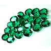 Lab Created 100 Ct CERTIFIED Synthetic Green Muzo Emerald Loose Gemstone Lot