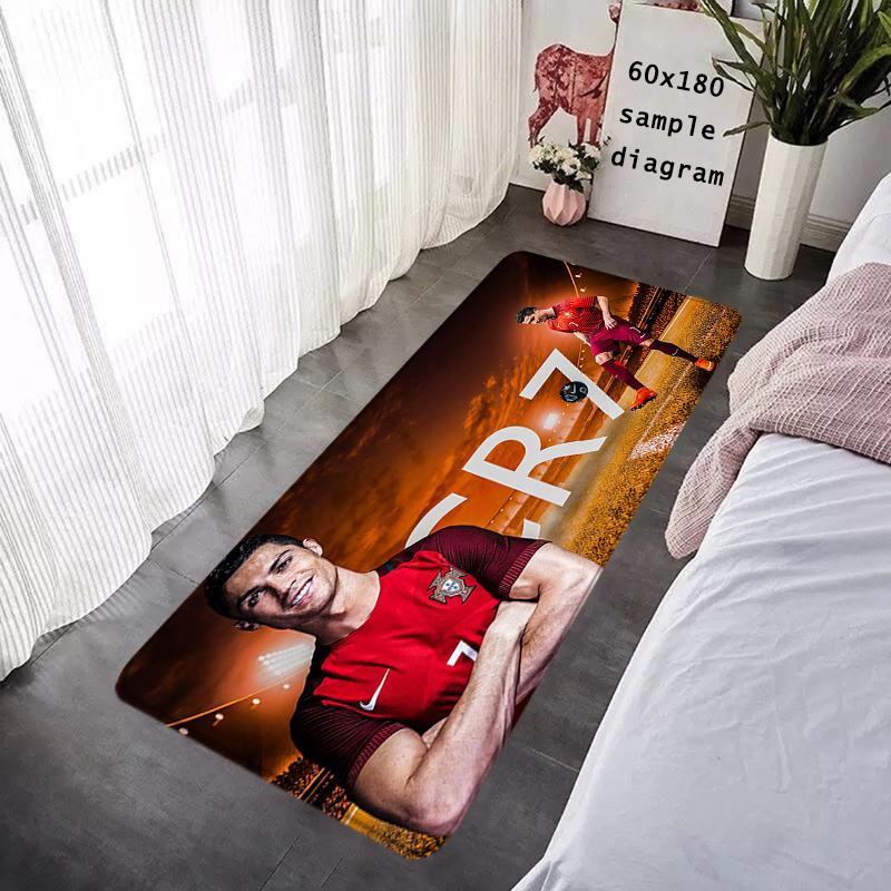 Foot Rug Welcome Floor Mat for Entryway Bathroom Mats C-CR7 Hallway Carpet Kitchen Cristiano Ronaldos Rugs Fluffy Home Decor