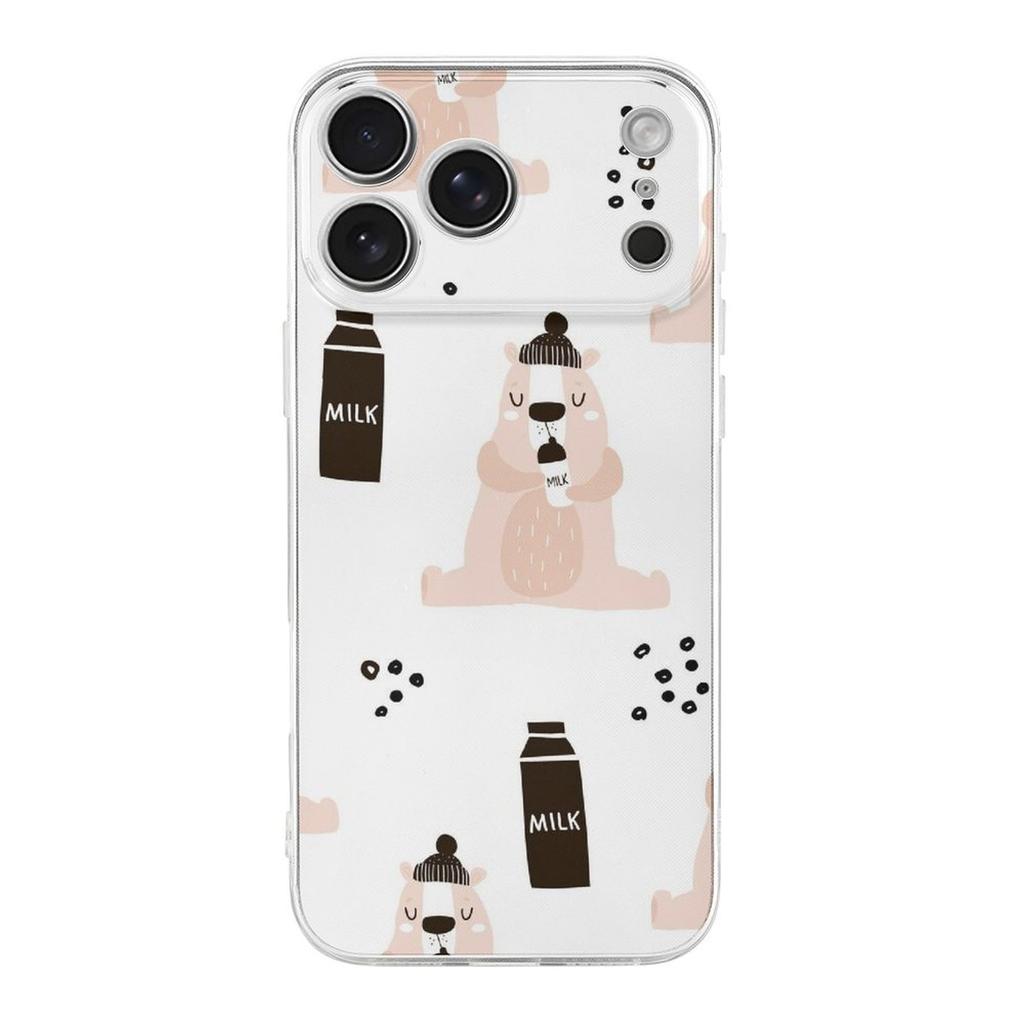 1 Pack For Iphone 17/17Air/17Pro/17ProMax Crystal TPU Shock Absorbing Case With Slim Fit, Smooth Buttons, Clear Surface And Grip