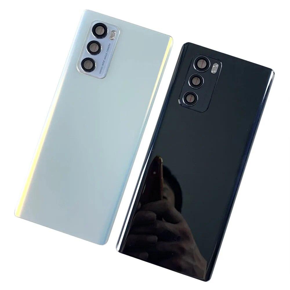 Back Cover For LG Wing 5G LMF100N LM-F100N LM-F100 Battery Cover Door Rear Housing  With Lens Replacement