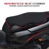 Двойное сиденье мотоцикла Подушка для сиденья Солнцезащитный экран Мотоциклетная воздушная подушка для сиденья Водонепроницаемая дышащая подушка для езды
