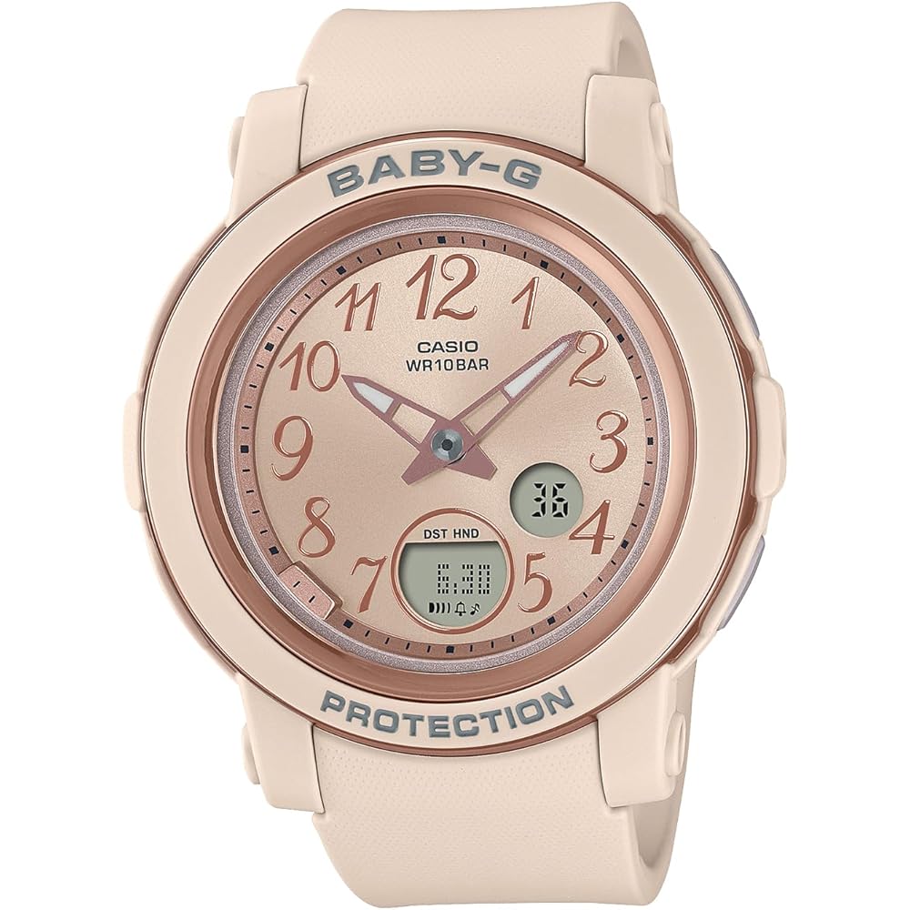 Casio Baby-G BGA-290SA-4AJF Women's Watch Pink Beige Analog Design