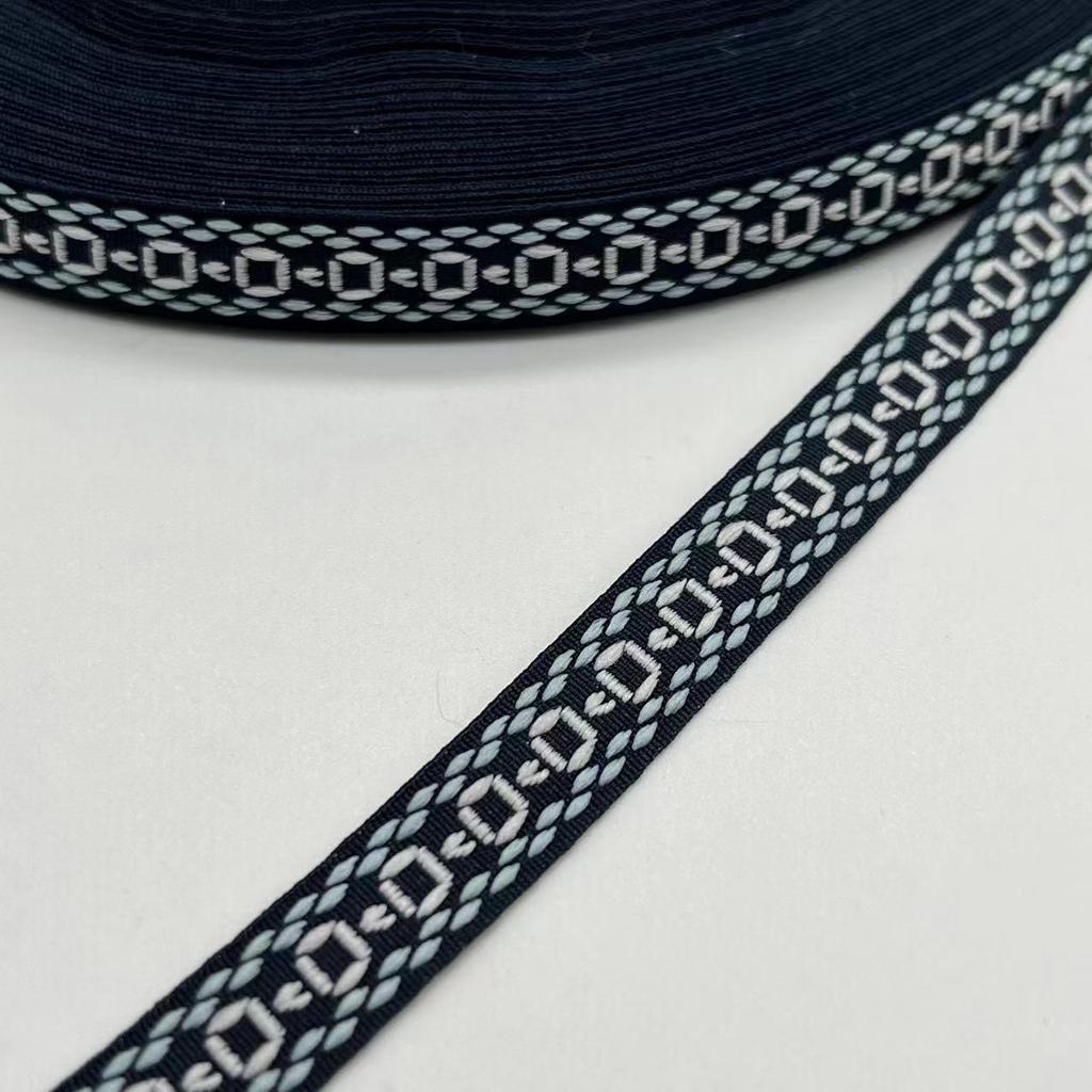 Bohemian Jacquard Webbing Hanfu Clothing Accessories Diy Accessories Hairpin Lace Belt