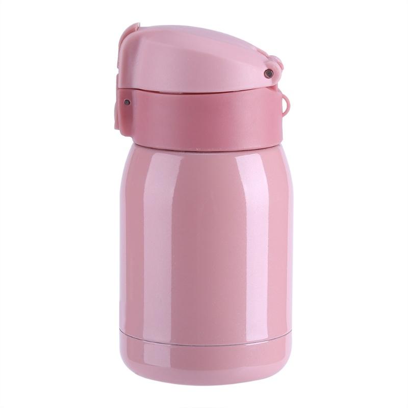 200ML Mini Stainless Steel Double Wall Vacuum Insulated Cup Thermal Water Bottle Office Mug